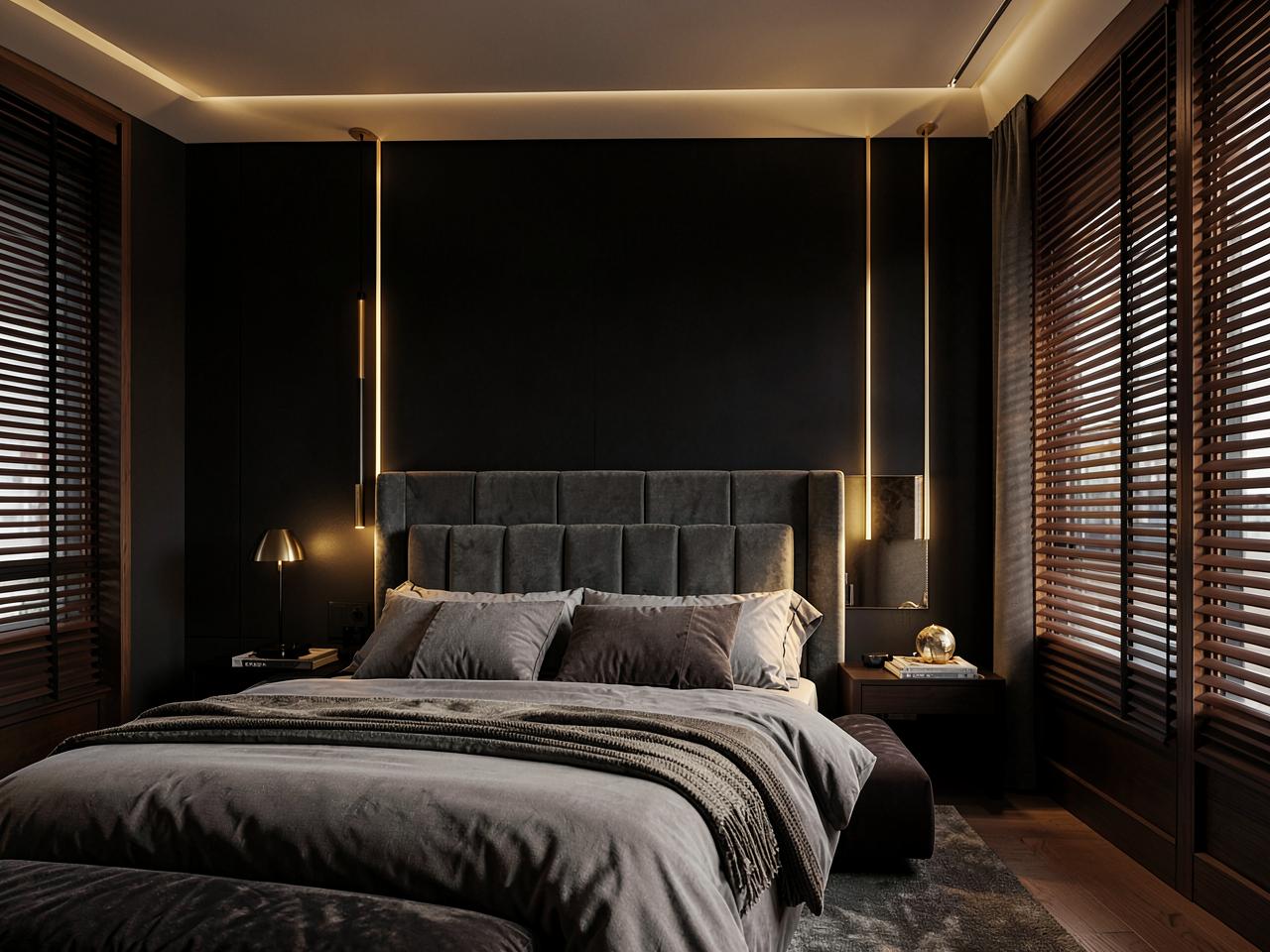 Bedroom interior work by Ideal Decore