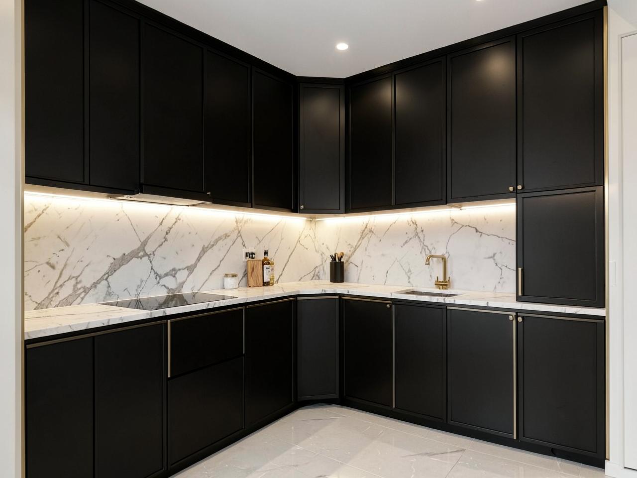 Modular Kitchen interior work by Ideal Decore