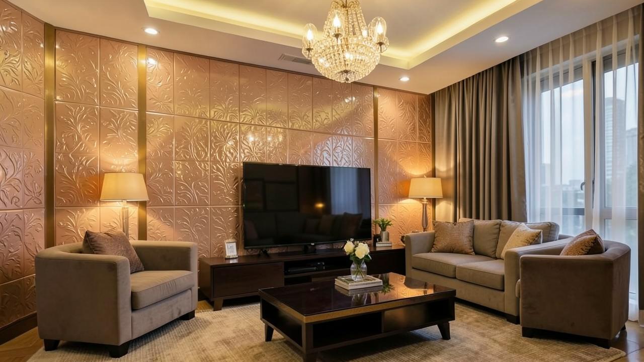 PVC Wall Panel by Ideal Decore